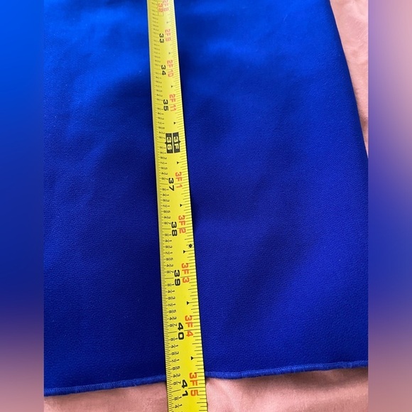 Rene Ruiz Collection Size 8 Blue Cut Out Wing Sleeve Knee Length Cocktail Dress - Picture 12 of 12